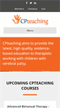 Mobile Screenshot of cpteaching.com